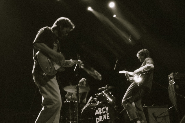 Arcy Drive on stage